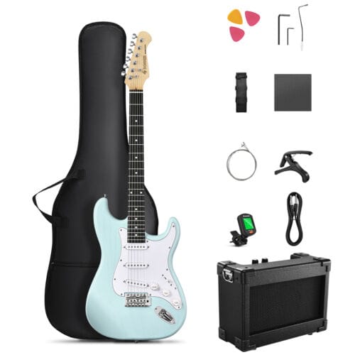 Donner Dst-80 Kit De Guitarra Eléctrica Con Amplificador