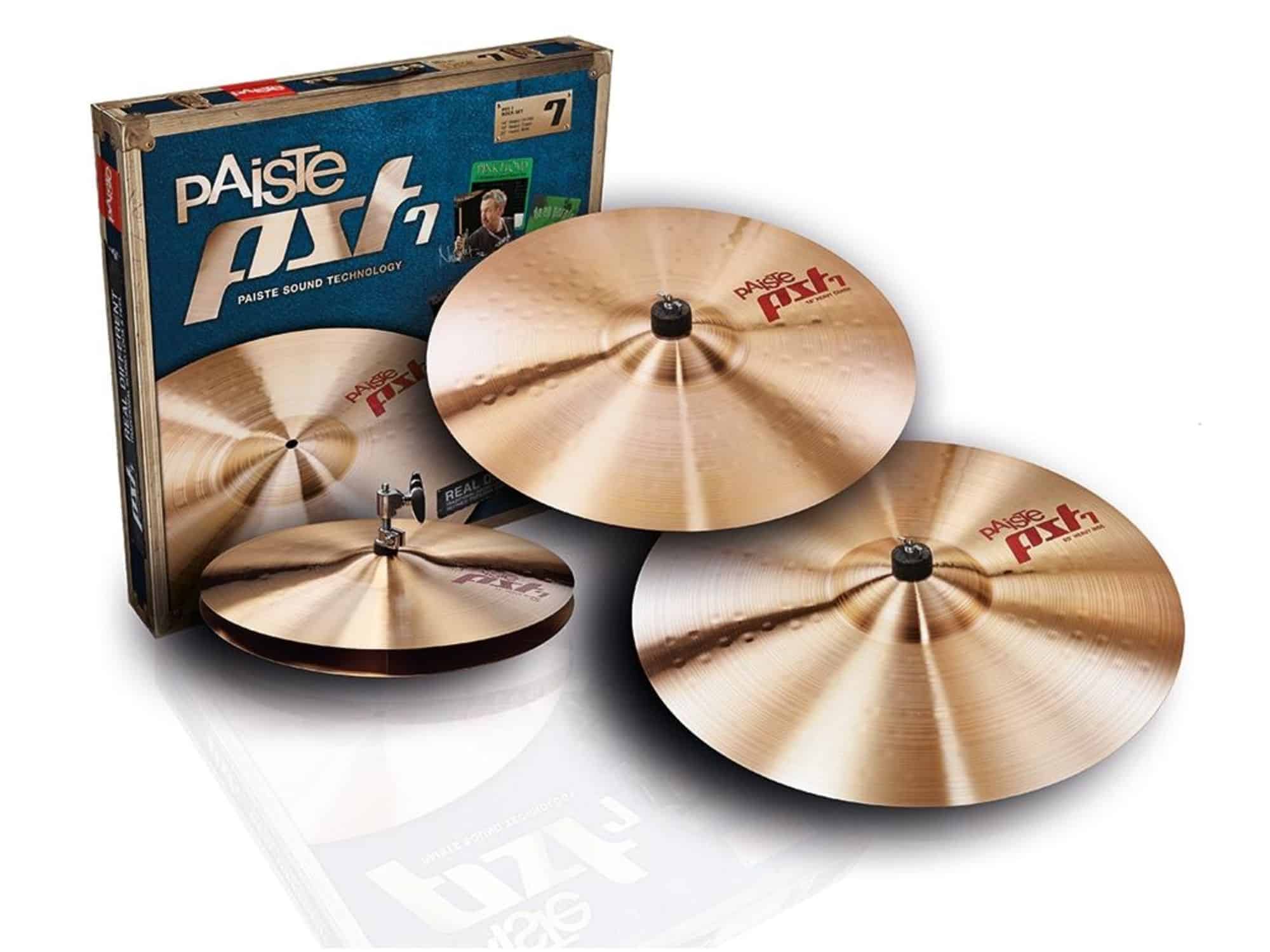 Paiste Set Hi-Hat 14, Crash 16, Ride 20 Serie Pst7