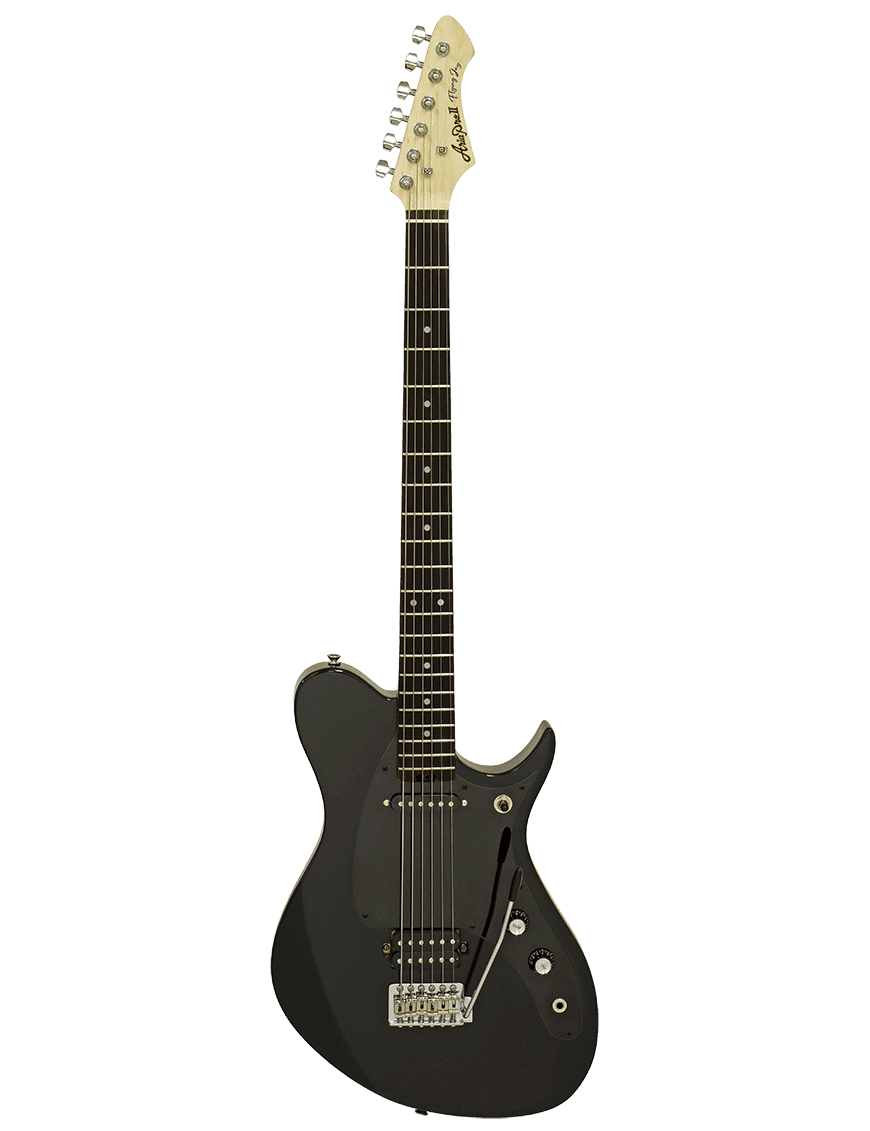 Aria Pro Ii Guitarra Eléctrica Barítono | Color: Black