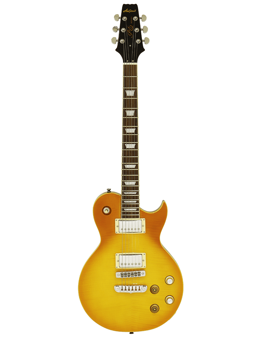Aria Pro Ii Guitarra Eléctrica Pe-350pg Tributo Agld