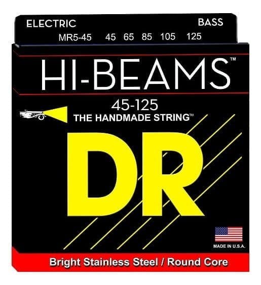 Dr Cuerdas Bajo 5 Cuerdas  Mr-45-125 Hi-Beams Medium