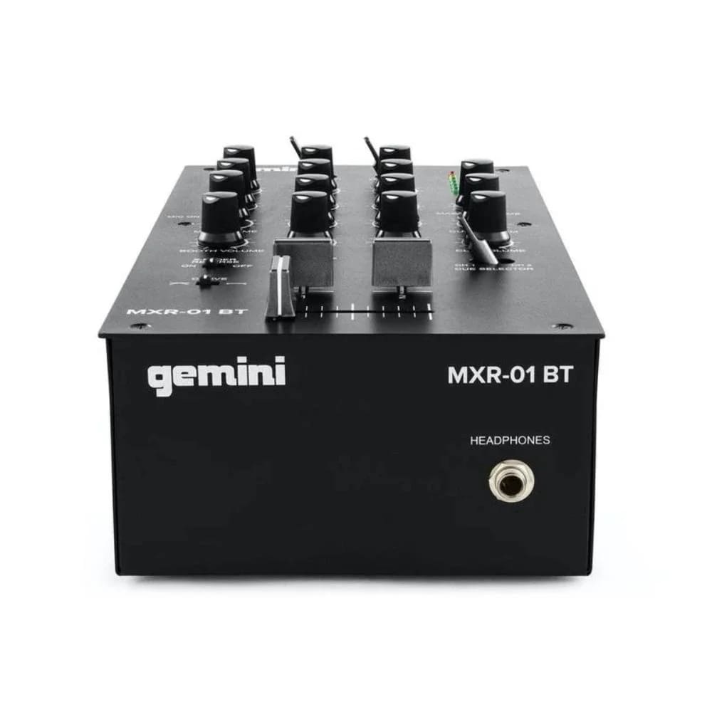 Gemini Mxr-01bt Mixers Dj 2 Canales Con Entrada Bluetooth