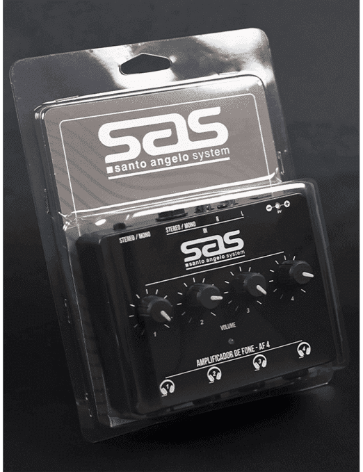 Santo Angelo Af4 Amplificador Audífonos 4 Salidas