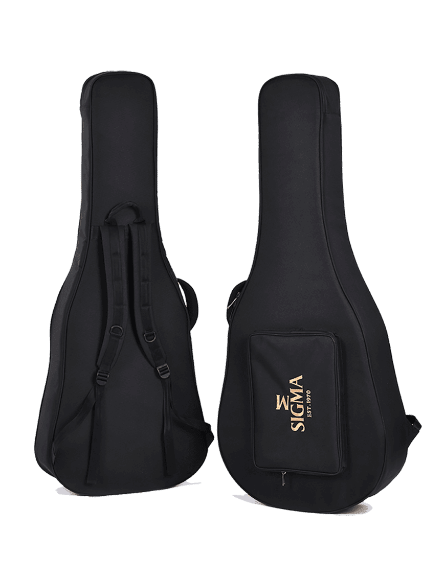 Sigma® Ssc-0012 Funda Rígida Guitarra Acústica 12 Trastes Acolchado 23mm