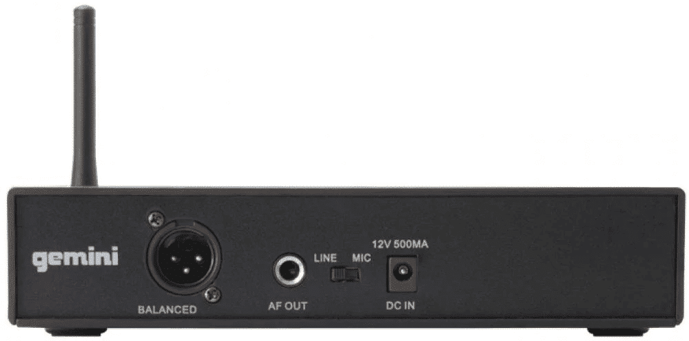 Gemini Uhf6100m Sistema Inalámbrico Mano Uhf