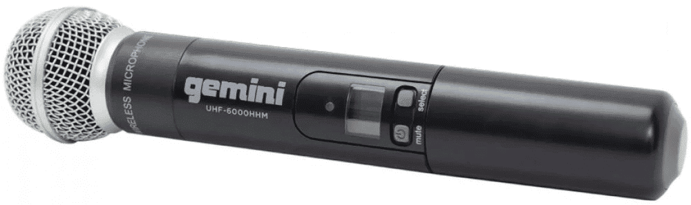 Gemini Uhf6100m Sistema Inalámbrico Mano Uhf
