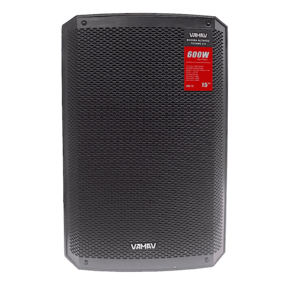 Vamav Techno 315 Caja Activa 15″ Bluetooth 300w Rms