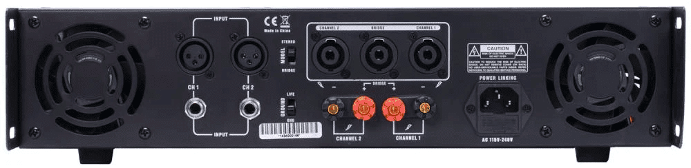 Gemini Xga-5000 Amplificador De Potencia 5000w 2 Canales