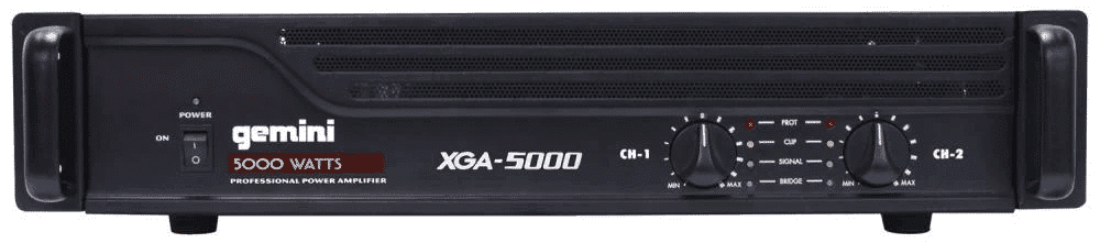 Gemini Xga-5000 Amplificador De Potencia 5000w 2 Canales