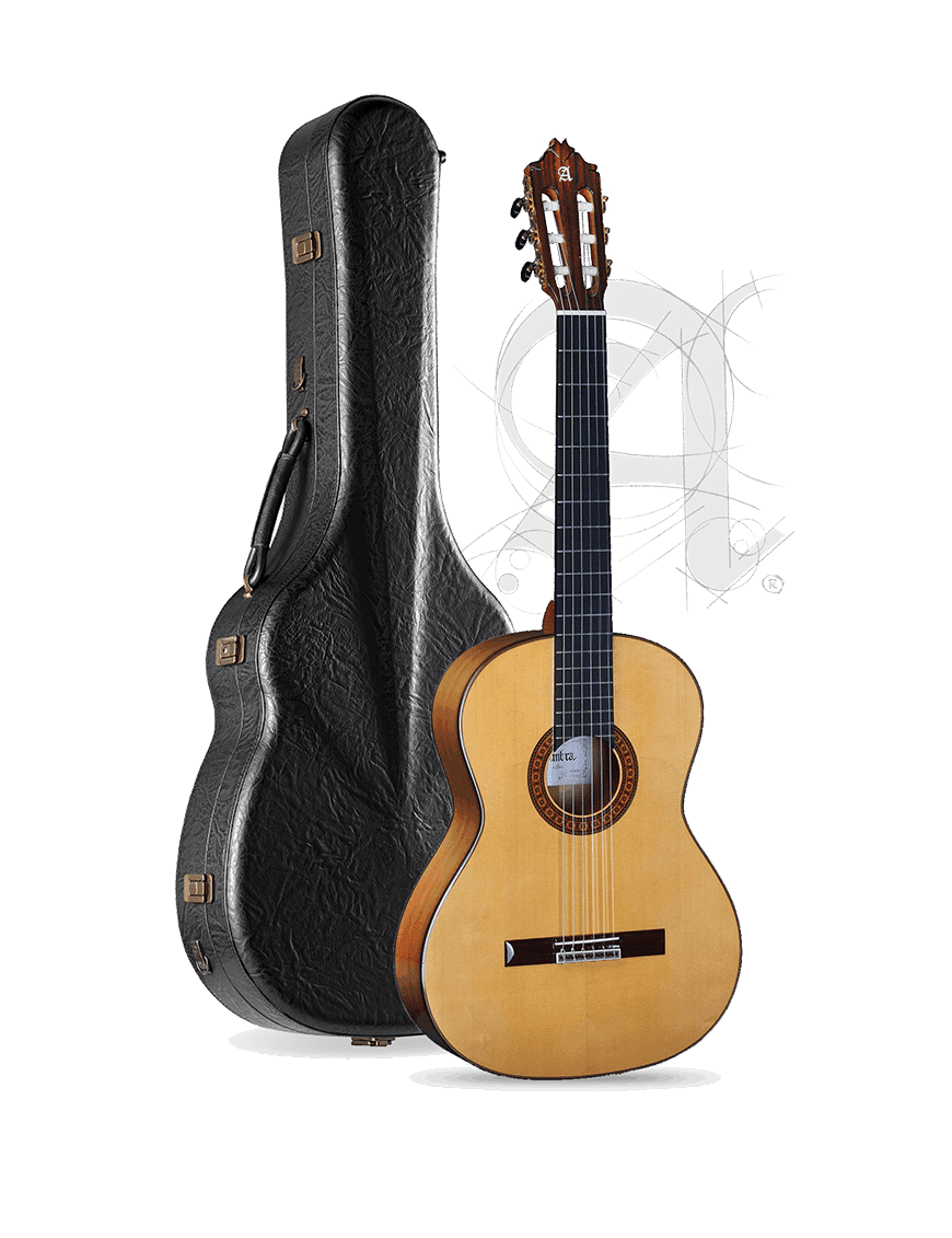Alhambra Guitarra Flamenca Concierto 8fc Case 9557