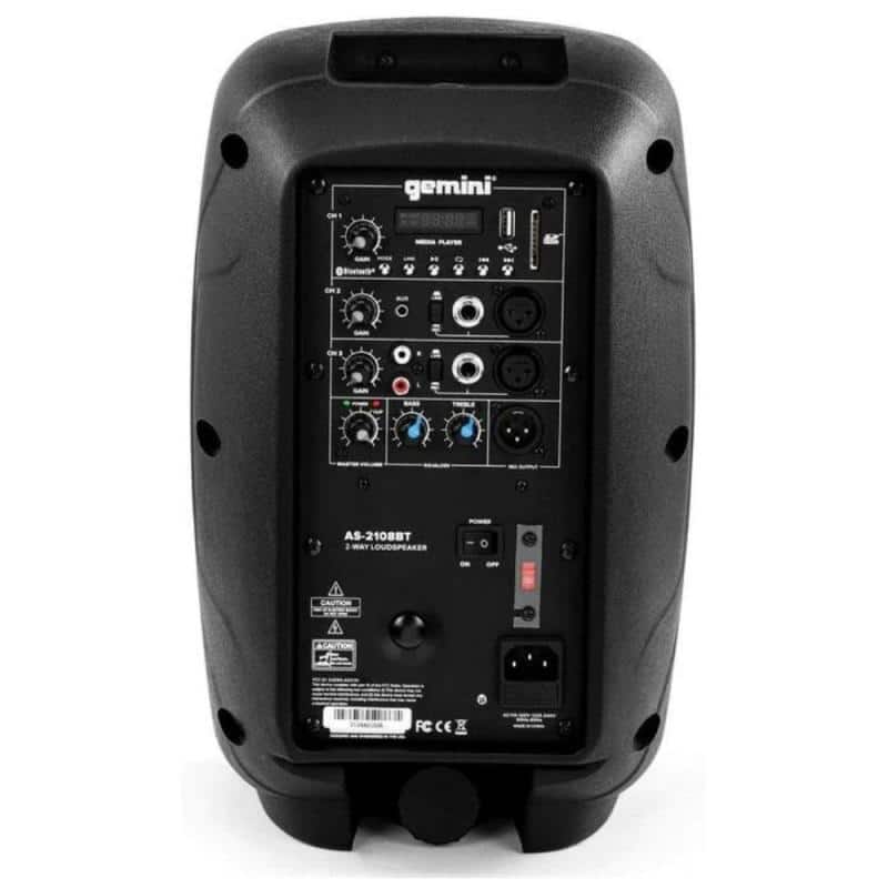 Gemini As-2108bt Caja Activa 8 Bluetooth