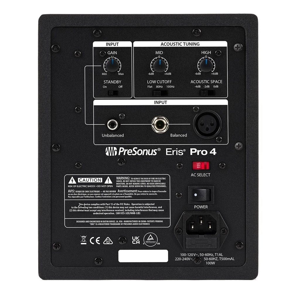 Presonus Erispro4 Monitor De Estudio Coaxial Activo De 4"
