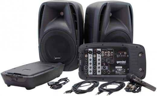 Gemini Es210mxblu Sistema De Audio Portable