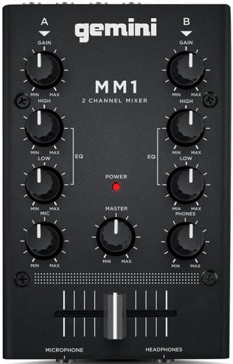 Gemini Mm1 Mixers Dj 2 Canales