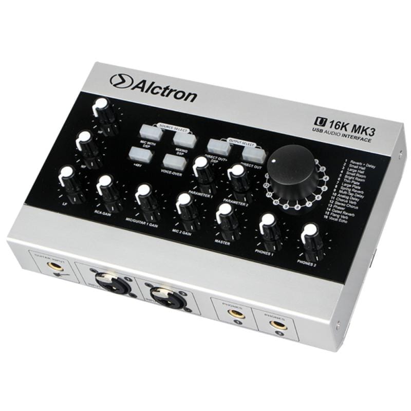 Alctron U16k Mk3 Interfaz De Audio Usb