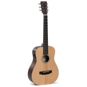 Guitarra Electroacústica Marca Sigma Modelo Travel + Funda