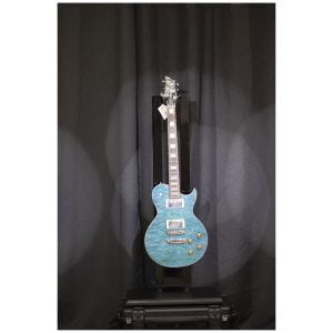 Guitarra Eléctrica Aria PE-480 Les Paul® Style Color: See-Through Emerald Blue