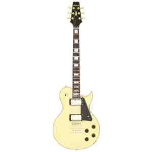 Aria® PE-350CST Guitarra Eléctrica Les Paul® Style | Color: Aged White