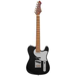 New Aria Pro II Guitarra Eléctrica 615-GTR Tele Black Alumin