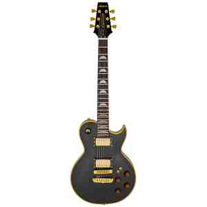 New Aria Pro II Guitarra Eléctrica PEF80 L Paul Black TP
