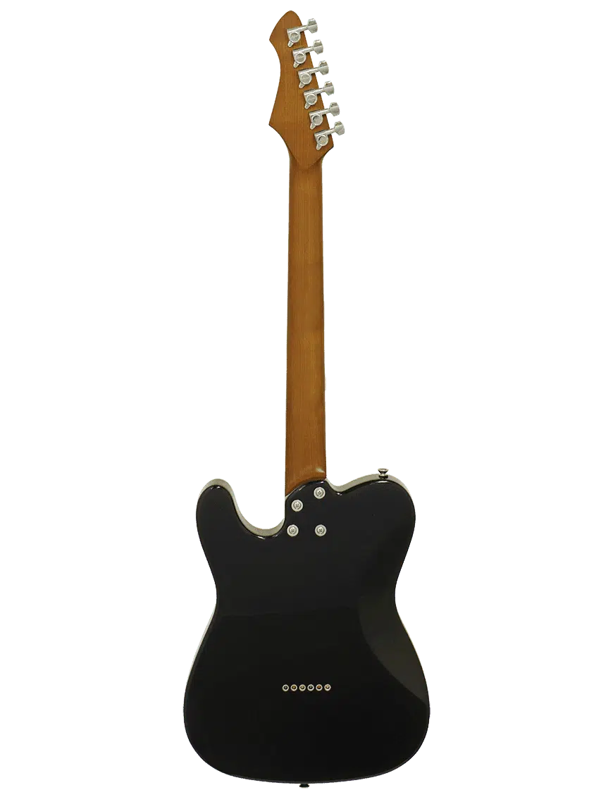 Aria Pro II Guitarra Eléctrica 615-GTR Tele Black Alumin - Imagen 6
