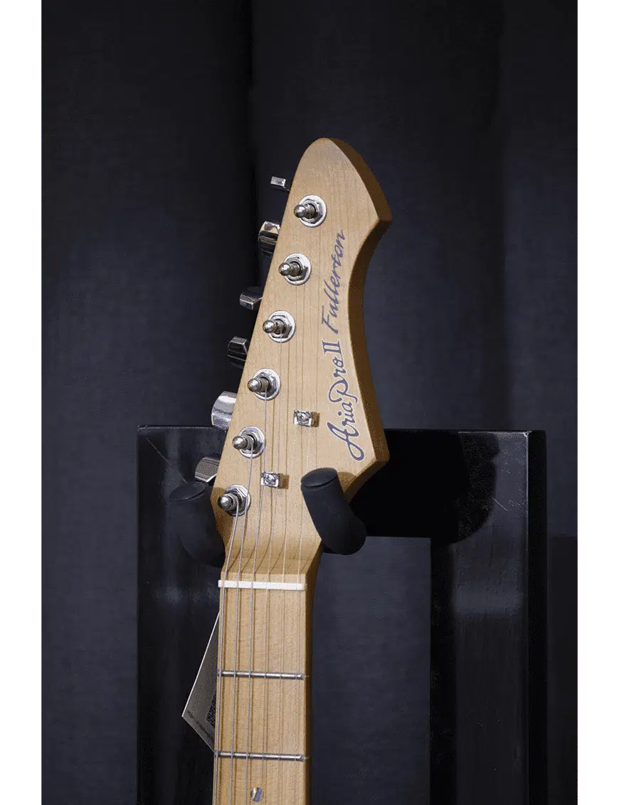 Aria Pro II Guitarra Eléctrica 714-MK2 Fullerton Flamed Stratocaster Style - Imagen 3