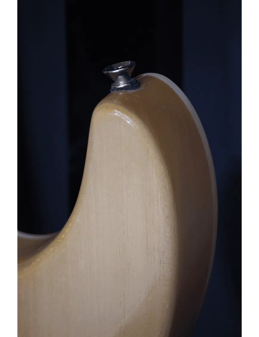 Aria Pro II Guitarra Eléctrica 714-MK2 Fullerton Flamed Stratocaster Style - Imagen 5