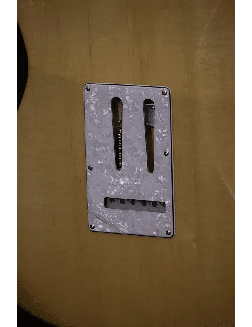 Aria Pro II Guitarra Eléctrica 714-MK2 Fullerton Flamed Stratocaster Style - Imagen 6