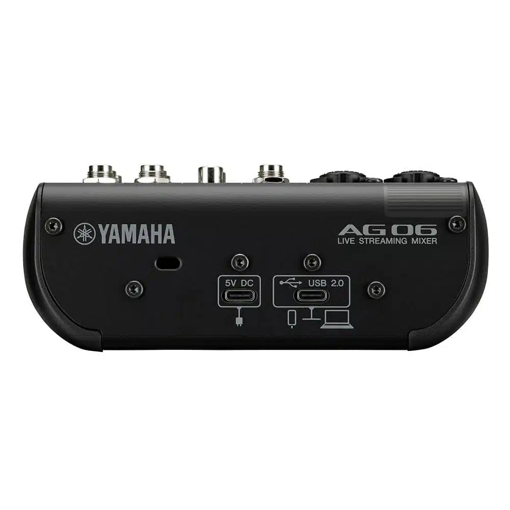 Yamaha Mezclador para transmisión en vivo 6 canales AG06MK2 - Imagen 3