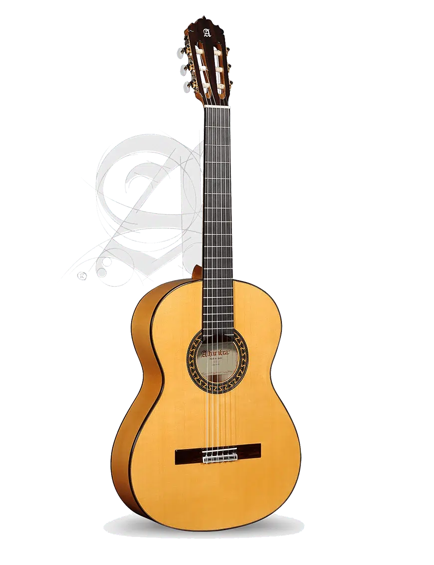Alhambra Guitarra Flamenca Conservatorio 5F Funda 9738 - Imagen 3