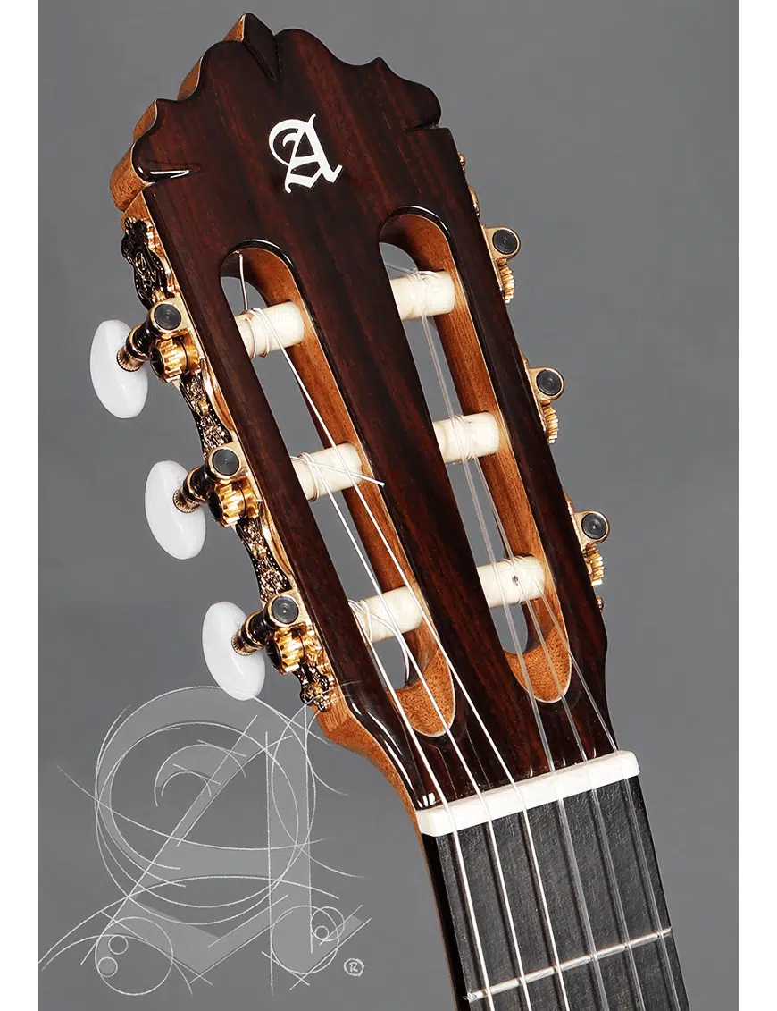 Alhambra Guitarra Flamenca Conservatorio 5F Funda 9738 - Imagen 4