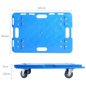 ApexTone Trolly Base Arrastre 4 Ruedas 60 X 40 Cm