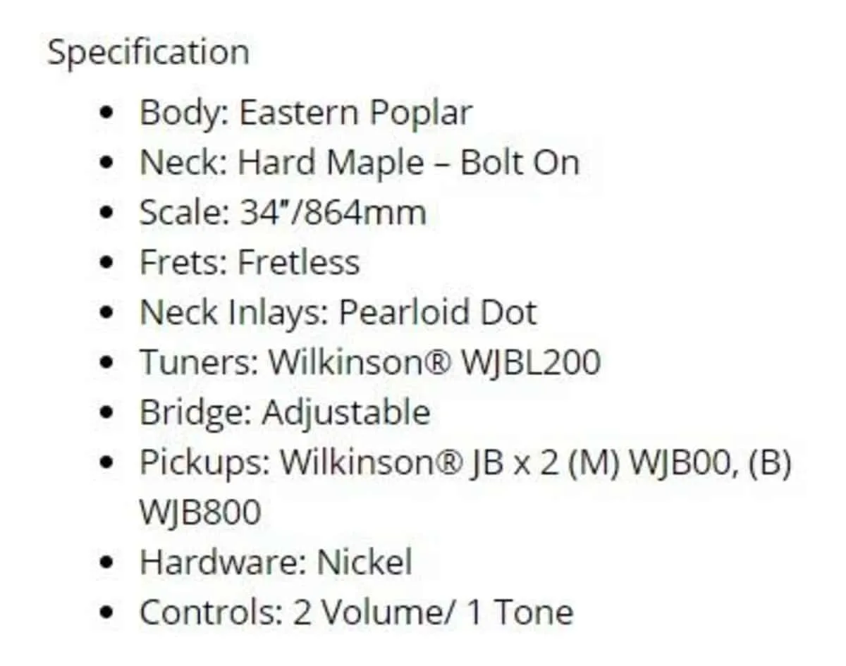 Vintage Bajo Eléctrico Para Zurdos LV74MRJP - Imagen 2