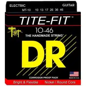 Cuerdas Guitarra Eléctrica Dr Mt-10-46 Tite Fit Medium Heavy