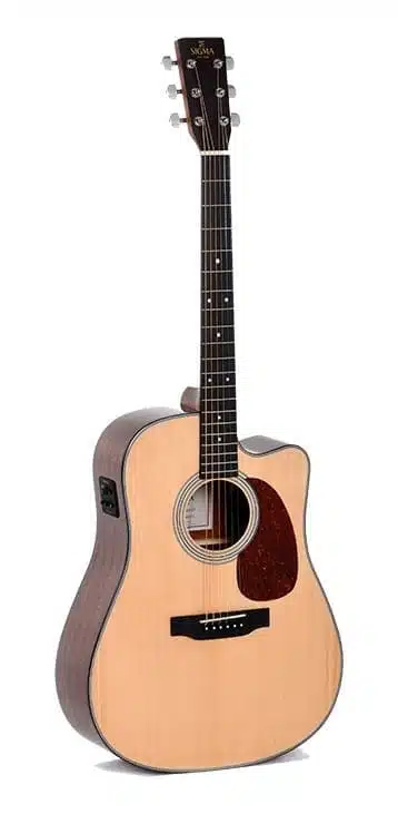 Sigma® DMC-1E Guitarra Dreadnought Electroacústica Fishman® | Natural