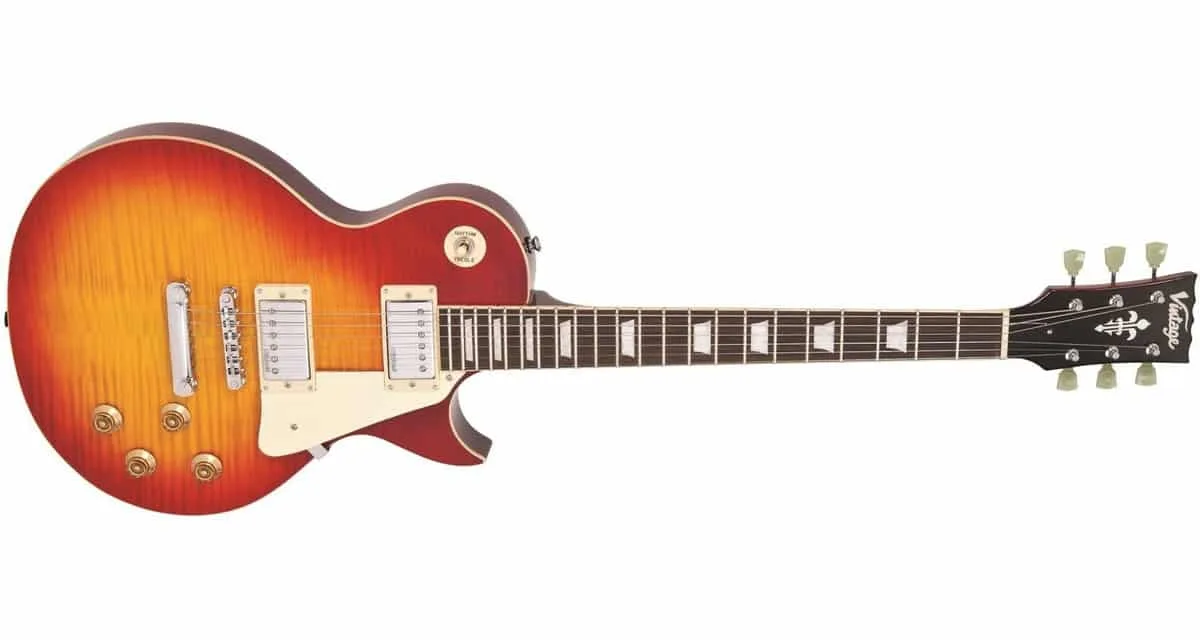 Vintage Guitarra Eléctrica V100CS