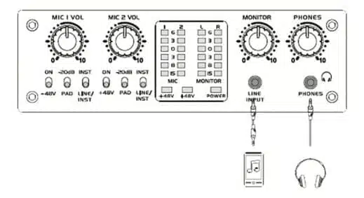 Blastking Interfaz Audio Studio Ultramix-4d - Imagen 2