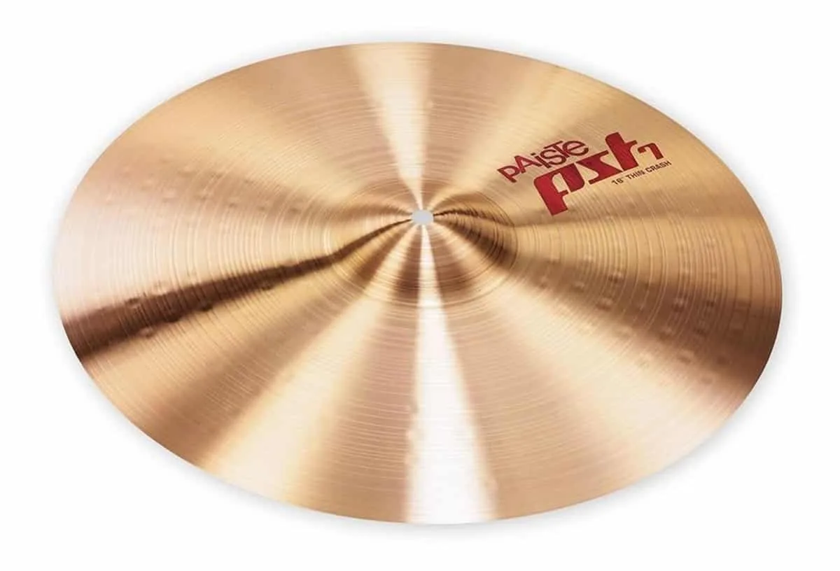 Paiste Platillo Thin Crash 16" Serie PST7