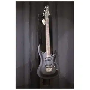Aria Pro II Guitarra Eléctrica MAC-DLX 24F Tremolo Super Strato | Stained Black