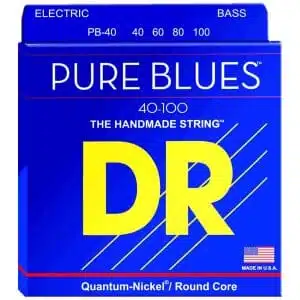 Dr Cuerdas Bajo Pb 40-100 Pure Blues Light-Light