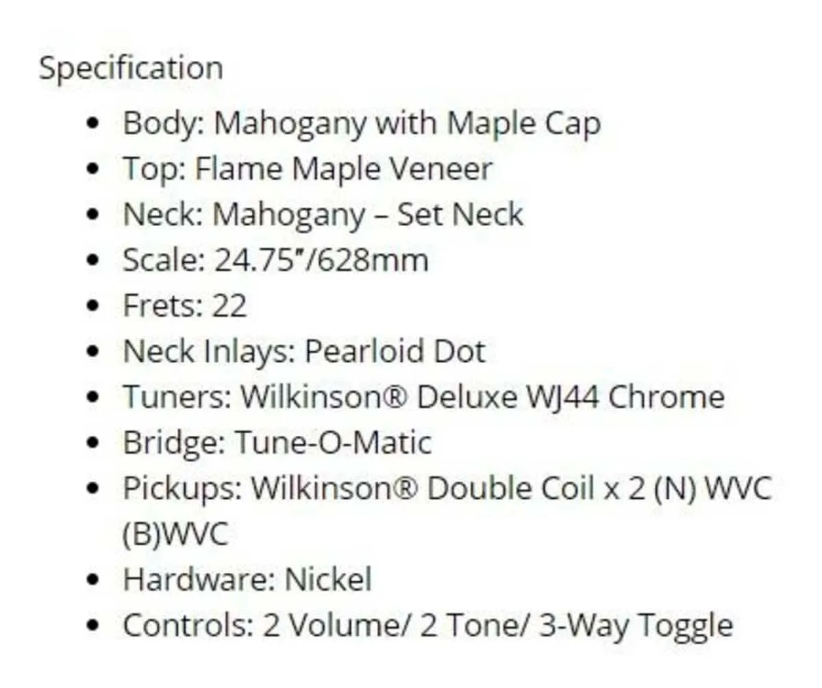 Vintage Guitarra Eléctrica V100CS - Imagen 5