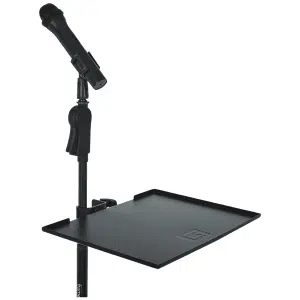 Gator  SHELF1115 Bandeja Accesorios Con Clamp | Tamaño: 28x38 Cm