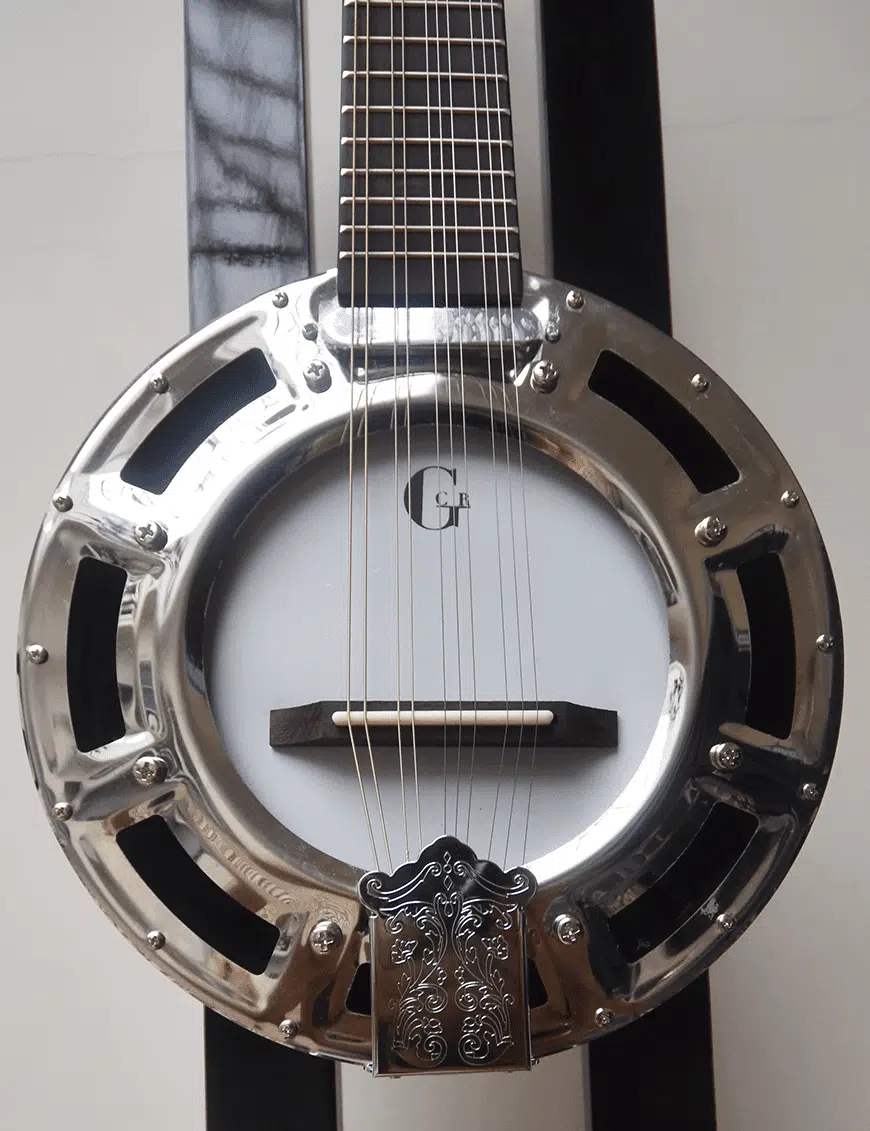 GCR Banjo Electroacústico YWBJ 10 Cuerdas con Funda - Imagen 2