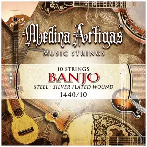 Cuerdas Banjo Medina Artigas® 1440-10 10 Cuerdas Entorchadas