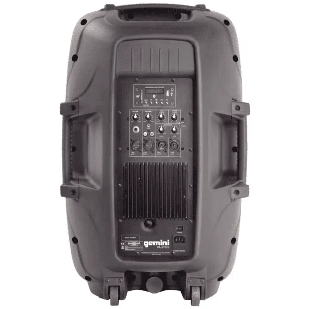 Gemini PA-SYS15 Sistema de Audio Portable 15" - Imagen 2