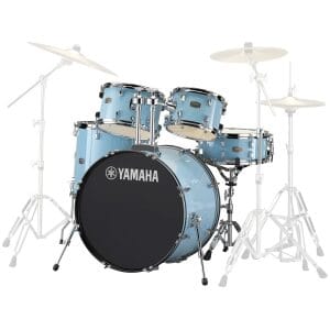 Yamaha Shell Pack 5 Piezas Bombo 22″ Rydeen RDP2F5 Gloss Pale Blue