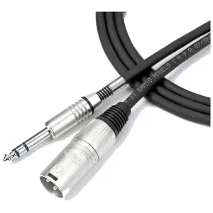 Santo Angelo AC12 Cable Audio 1Plug ¼" TRS A 1XLR Macho
