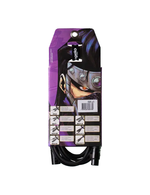 Santo Angelo® Ninja Lw 3.05 Mt Cable Micrófono Xlr A Xlr Ofhc - Imagen 2