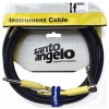 Santo Angelo® SAMURAI 4.57mt Cable Instrumentos Plug ¼" Recto a Plug ¼" L 90° OFHC
