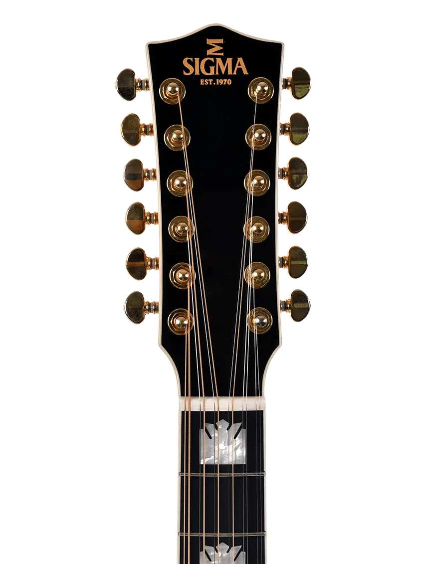 Sigma Guitarra Electroacústica Gran Jumbo 12 cuerdas - Imagen 3